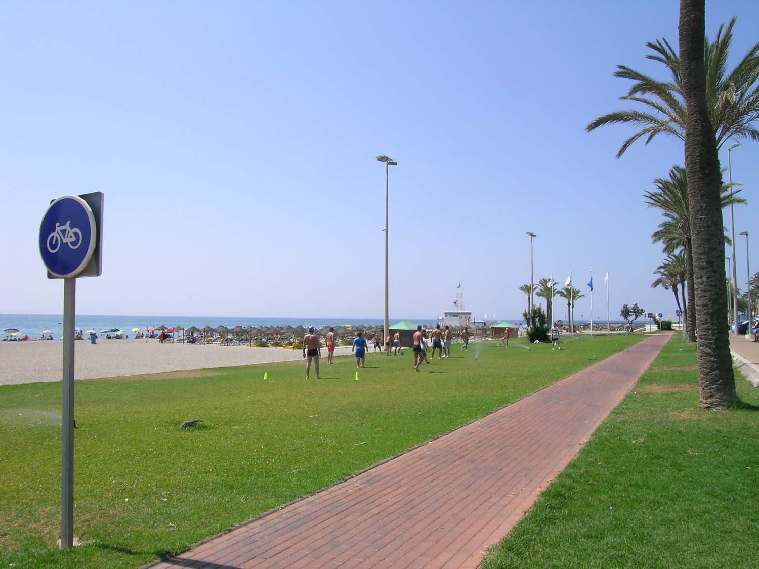 Al-Baida, segunda línea de la playa