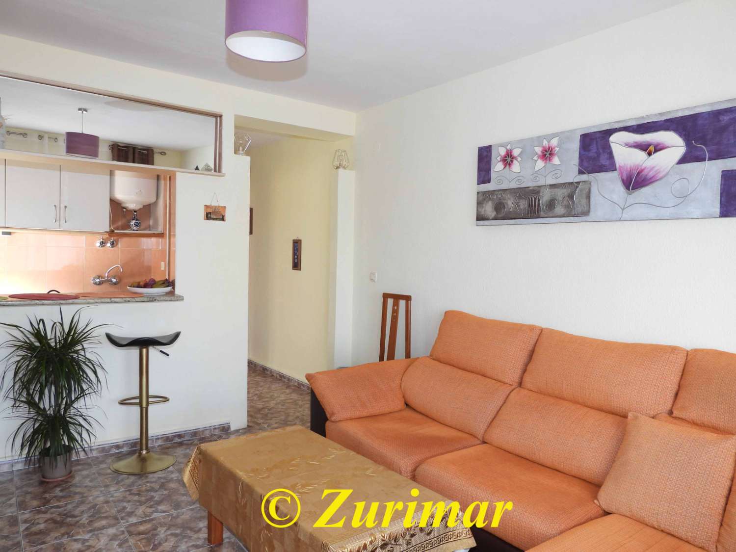 Apartamento en la última planta con vistas al mar